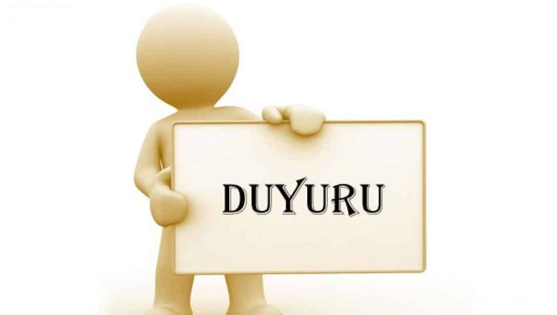 Kantin İhale Duyurusu