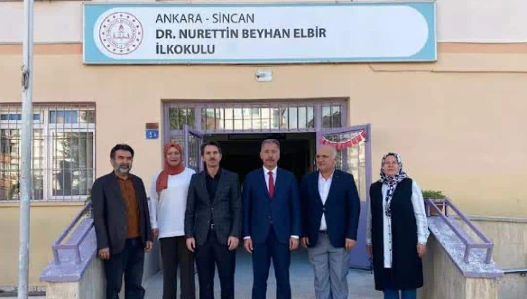 MÜdürümüzün Dr. Nurettin Reyhan Elbir İlkokulunu Ziyaretleri