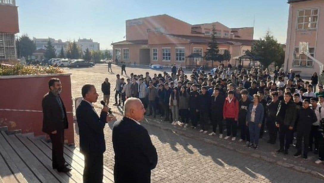 Ertuğrul Gazi Meslekî ve Teknik Anadolu Lisesi ile Ersin Nazif Gürdoğan Anadolu Lisesini Ziyaretleri