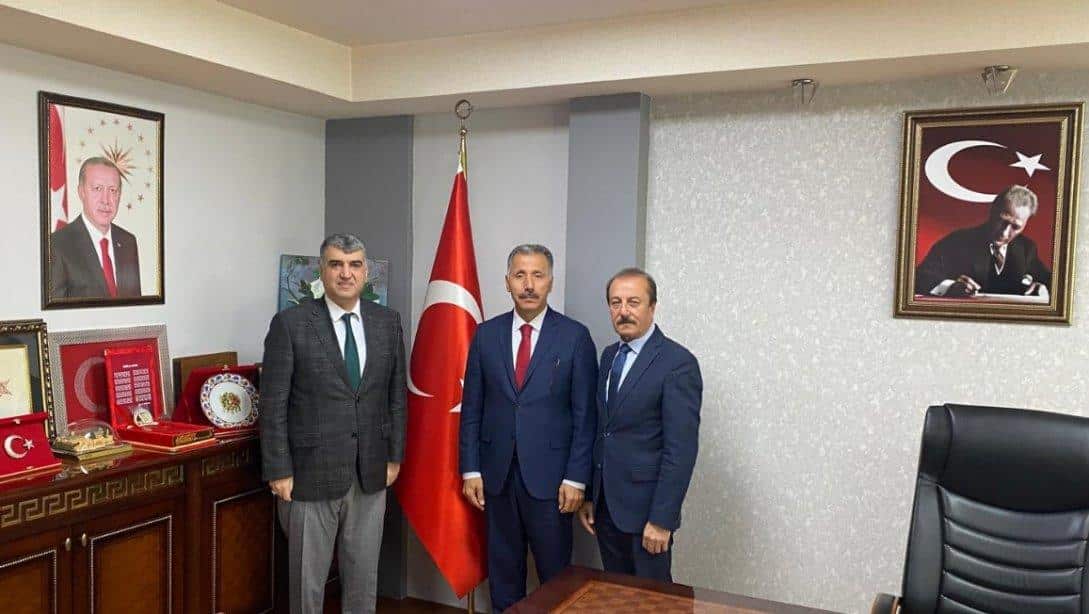 Sincan Eğitim ve Araştırma Hastanesi Başhekimi Prof. Dr. Mehmet GÜLÜM ve Kaymakamlık Yazı İşleri Müdürü Sami Mutlu'nun Ziyaretleri