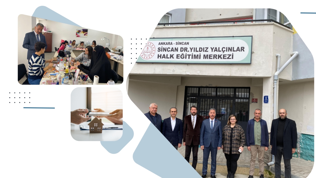 Dr. Yıldız Yalçınlar Halk Eğitim Merkezi Ziyareti
