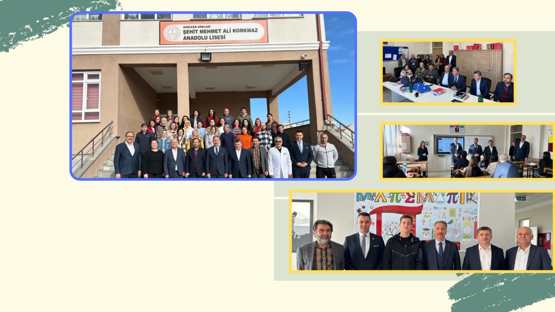 Şehit Mehmet Ali Korkmaz Anadolu Lisesi'ne Ziyaret