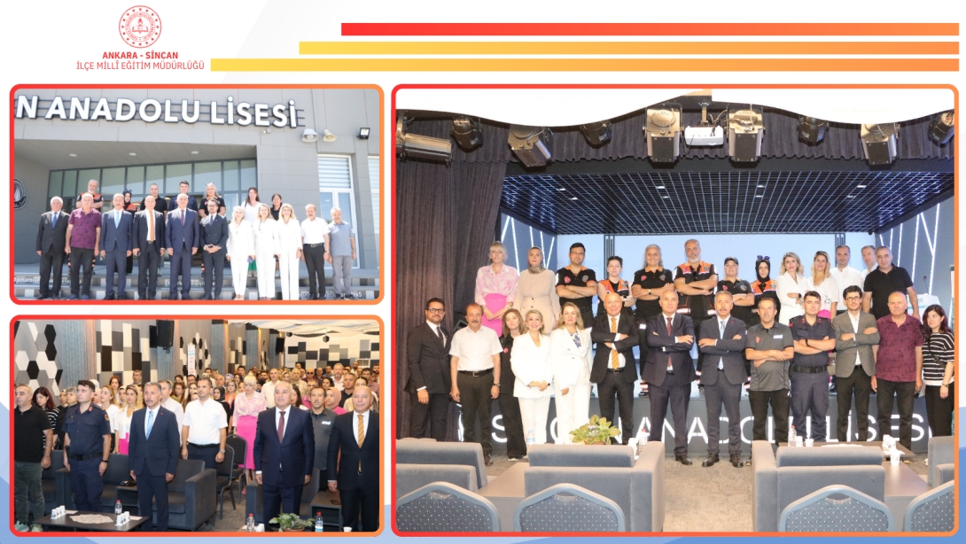Sincan Anadolu Lisesi'nde 