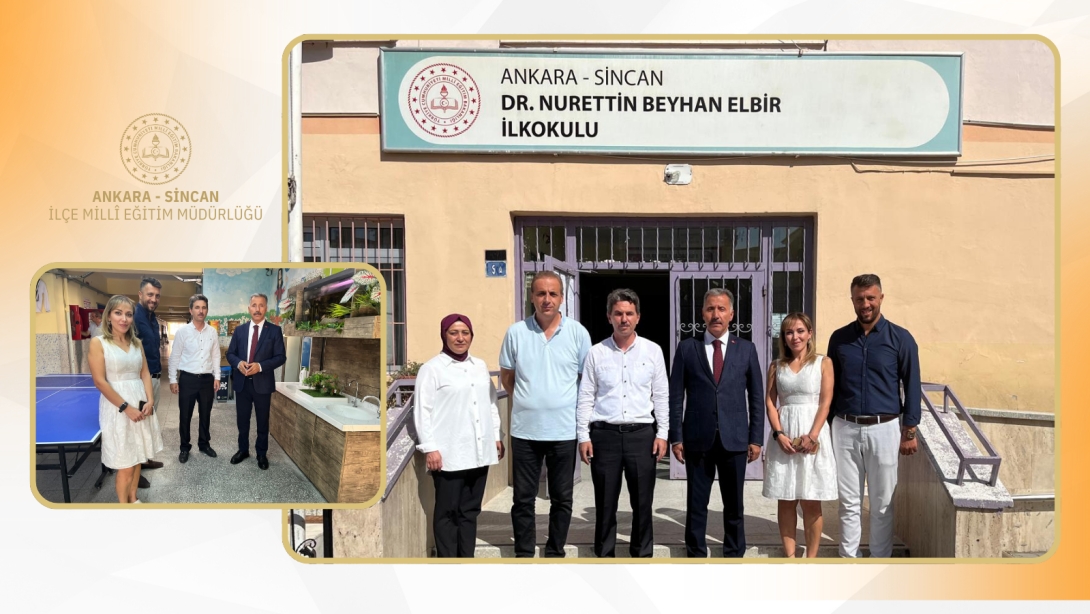 Müdürümüzden Dr. Nurettin Beyhan Elbir İlkokulu'na Ziyaret