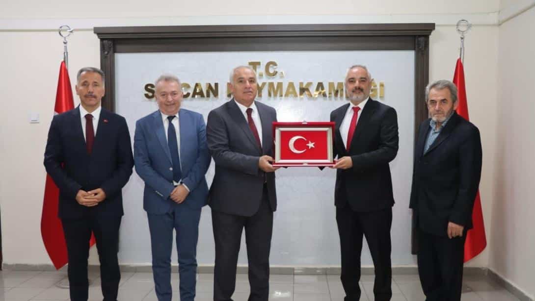 Sincan Özel Sınav Anadolu Lisesinden Kaymakamımıza Ziyaret